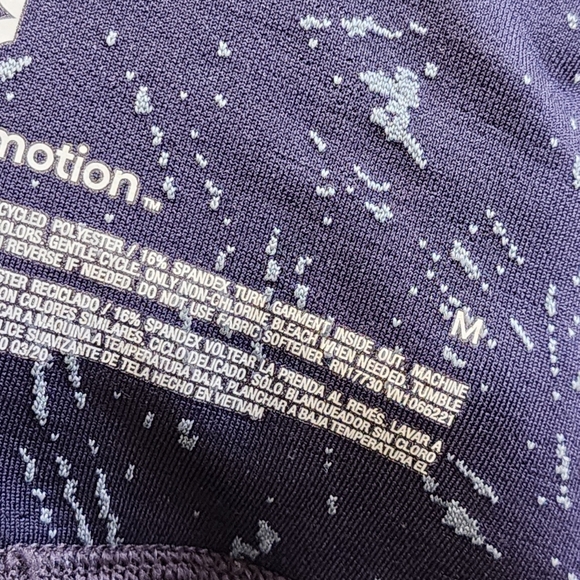 All in Motion printed tummy control Leggings size M - Picture 4 of 11